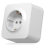 Розетка Videx BINERA IP20 зовнішня 1ая із заземленням біла (VF-BNS21G-W)