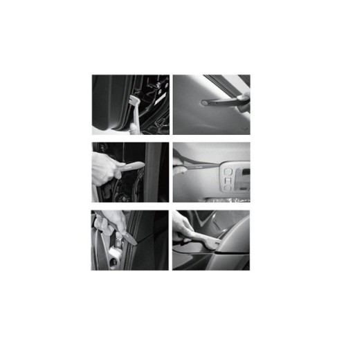 Набір інструментів Toptul кліпс та обшивки 6 шт. (JGAS0601)