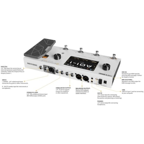 Гітарний процесор Hotone Audio Ampero II (301923)