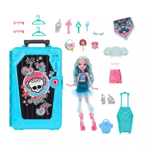 Лялька Monster High Набір-сюрприз Кошмарні канікули Жахо-секрети Лагуни (JDR51)