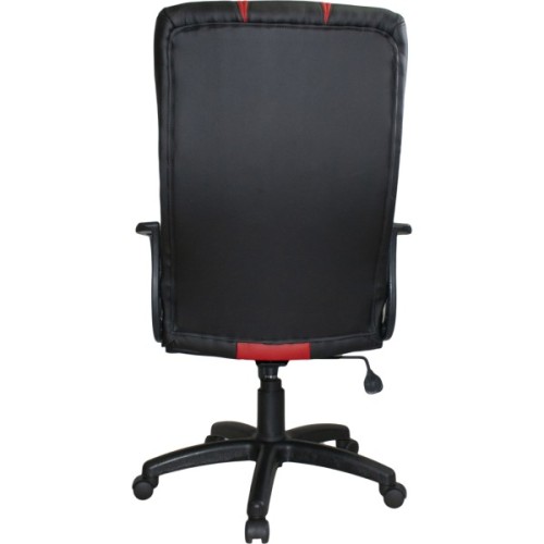 Офісне крісло Примтекс плюс Atlant combi soft D-5/B-6, екошкіра чорний/червоний (Atlant combi soft D-5/B-6)