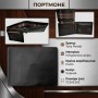 Портмоне Tony Perotti Arno з натуральної шкіри crazy horse 533 Чорне (90392)