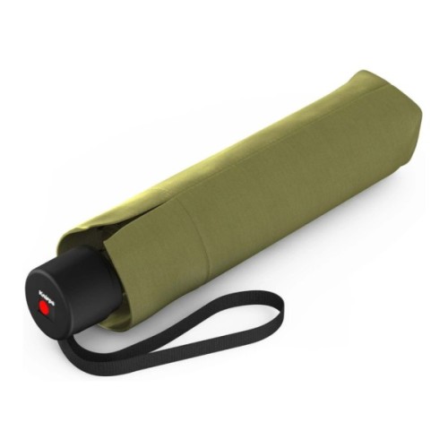 Парасоля Knirps A.050 Solids Olive механічна, складана (Kn95-7051-8879)