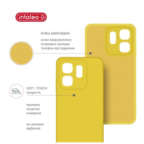 Чохол до мобільного телефона Intaleo Silicone Infinix Smart 9 Yellow (1283126599583)