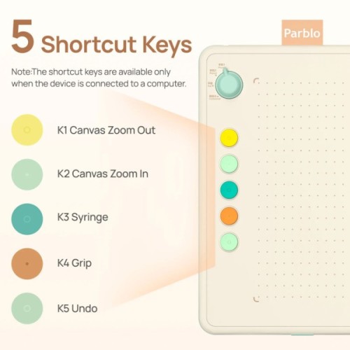 Графічний планшет Parblo Ninos Q Mobile (NINOSQ)