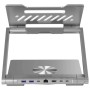 Підставка до ноутбука Canyon Laptop Stand with Detachable Hub OnStand 2 (6-in-1 Hub) (CNS-SDS2)