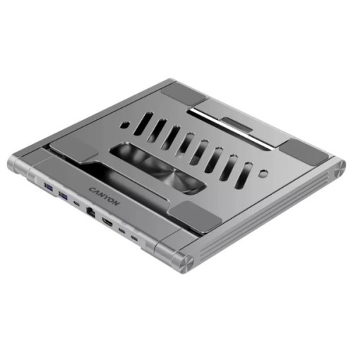 Підставка до ноутбука Canyon Laptop Stand with Detachable Hub OnStand 2 (6-in-1 Hub) (CNS-SDS2)