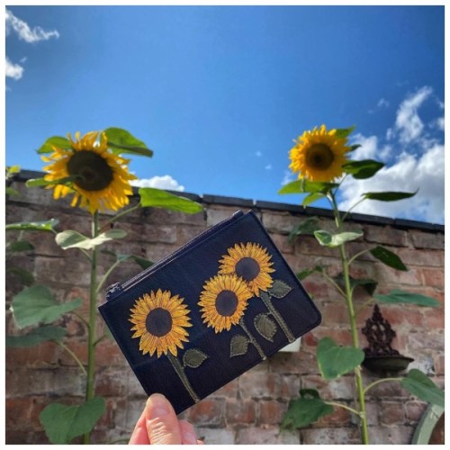 Гаманець Yoshi Y1321 Sunflowers Black (Y1321 SF 1)