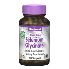 Мінерали Bluebonnet Nutrition Селен гліцинат, Albion, 90 гелевих капсул (BLB0678)