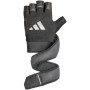 Рукавички для фітнесу Adidas Wrist Wrap Training Gloves ADGB-15051 чорний S (885652026208)