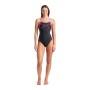 Купальник Arena Graphic Swimsuit Swim Pro Back 009024-590 чорний, рожевий 38 (3468337554042)