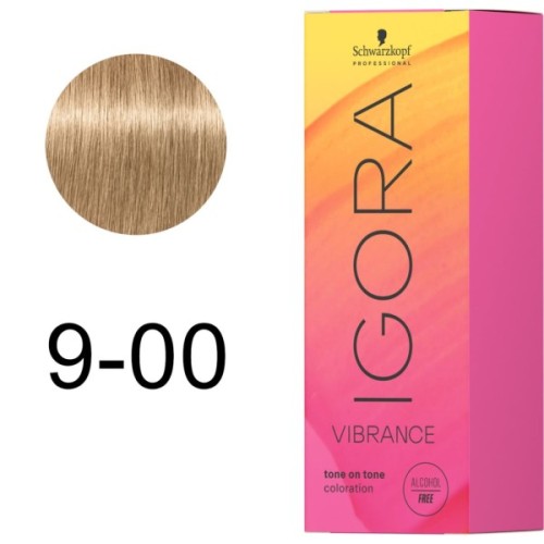 Фарба для волосся Schwarzkopf Professional Igora Vibrance 9-00 - Блондин Натуральний Екстра (7702045423549)