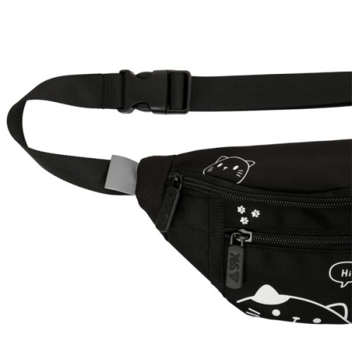 Сумка-бананка Yes Black Cat SP-36 (550553)