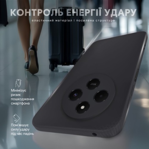 Чохол до мобільного телефона Intaleo Silicone Xiaomi Redmi 14C 4G Black (1283126617126)