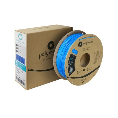Пластик для 3D-принтера Polymaker PETG POLYLITE 1,75mm 1kg BLUE, ELECTRIC (PB01042)