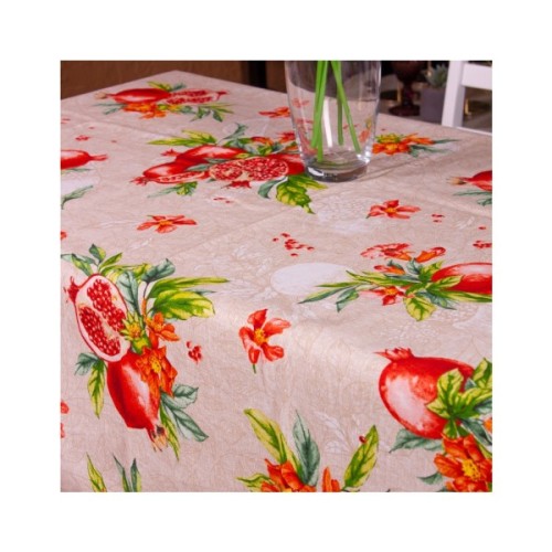 Скатертина MirSon Рогожа №215 Garnet 100x130 см (2200006723318)