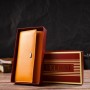 Гаманець Canpellini З натуральної шкіри Жовтий (21832)