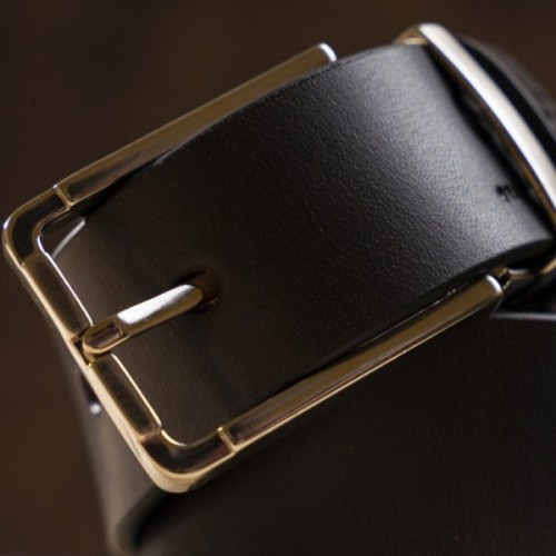 Ремінь Grande Pelle Шкіряний Коричневий (11065)