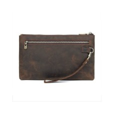 Сумка Vintage У шкірі Crazy horse Коричнева (14954)