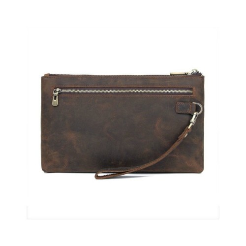 Сумка Vintage У шкірі Crazy horse Коричнева (14954)