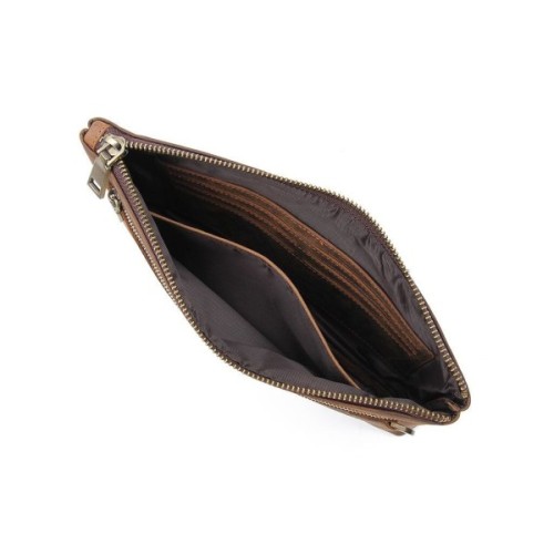 Сумка Vintage У шкірі Crazy horse Коричнева (14954)