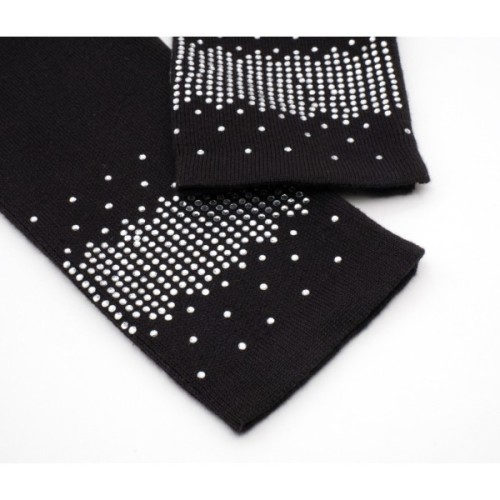 Лосини дитячі Na в'язані (18-009-122G-black)