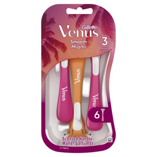 Бритва Gillette Venus Smooth Miami 6 шт. (8700216756907)