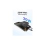 Зарядний пристрій Ugreen USB-C PD20W GaN X512 gray (55528)