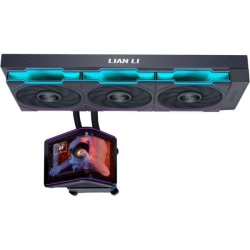 Система рідинного охолодження Lian Li Hydroshift II OLED Curved 360 TL, Black (G89.GHS2OLDC36TB.00)
