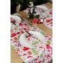Доріжка на стіл Прованс Санта на білому 40х140 см (035777)