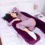 Подушка MirSon для вагітних та відпочинку U-подібна 8021 Velvet Line (2200006178538)