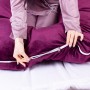Подушка MirSon для вагітних та відпочинку U-подібна 8021 Velvet Line (2200006178538)