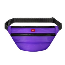 Поясна сумка-бананка для собак WAUDOG Family 33х17х10 см фіолетова (56899)