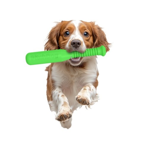 Іграшка для собак PitchDog Бита для апортировки Д 35 см салатова (62405)