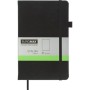 Книга записна Buromax Etalon 125x195 мм 96 листів без лінівки обкладинка зі штучної шкіри Чорна (BM.291060-01)
