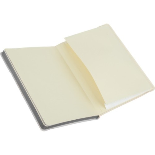 Книга записна Buromax Etalon 125x195 мм 96 листів без лінівки обкладинка зі штучної шкіри Чорна (BM.291060-01)