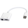 Адаптер USB-C to stereo audio 3.5 mm + USB-C power (CDLA) Cablexpert (A-CM-3.5FP-01)