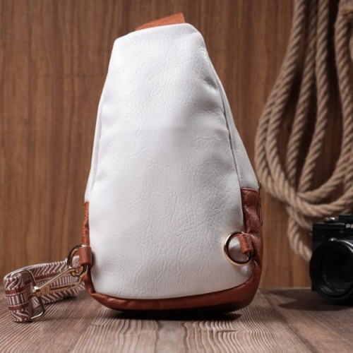 Сумка Vintage Жіноча через плече з екошкіри Біла (22779)