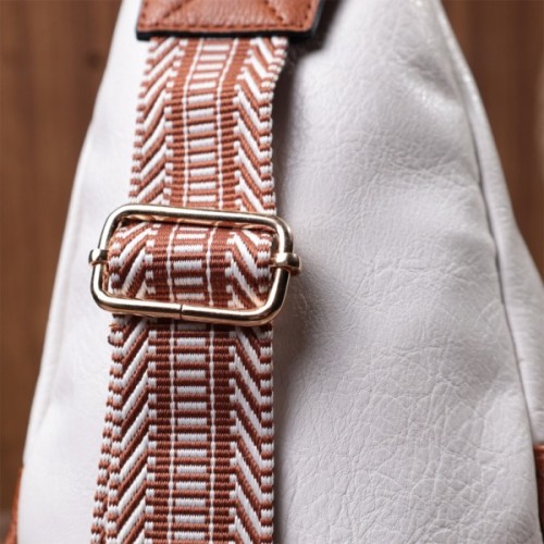 Сумка Vintage Жіноча через плече з екошкіри Біла (22779)