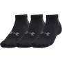 Шкарпетки Under Armour 1382958-001 Essential Low Cut 3 пари чорний XL (196885591990)