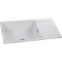 Мийка кухонна GRANADO NAVIA white з сифоном (775*495mm.) (gr3805)