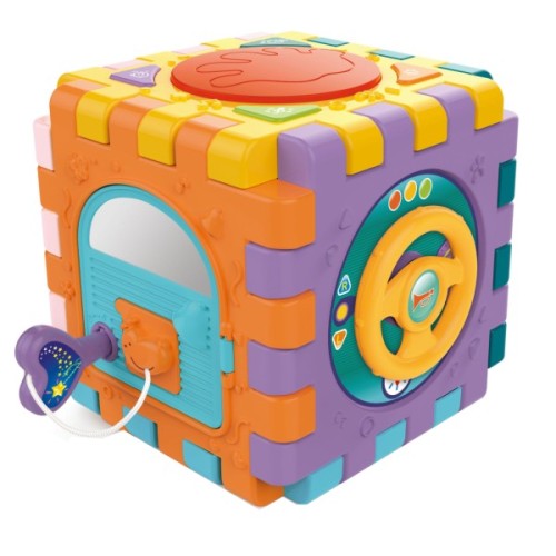 Розвиваюча іграшка Iggy Ziggy інтерактивний мультикуб різнокольоровий (3858894670949)