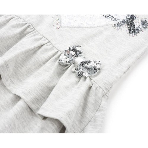 Кофта дитяча Breeze з серцем (11000-104G-gray)