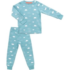 Піжама дитяча Bibaby з хмарами (59702-98G-mint)