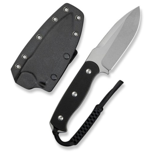 Ніж Sencut Toxodon, Black G10, Stonewash (S24036-1)