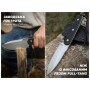 Ніж Sencut Toxodon, Black G10, Stonewash (S24036-1)