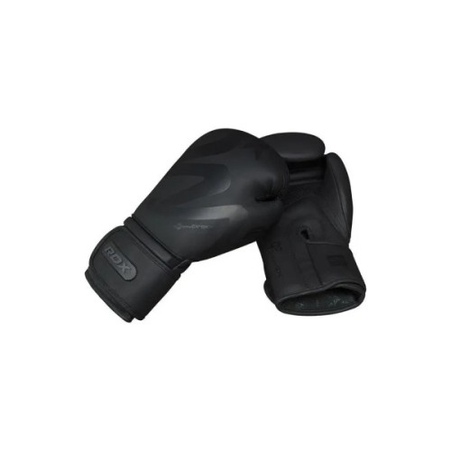 Боксерські рукавички RDX F15 Noir Matte Black 12 унцій (BGR-F15MB-12oz)