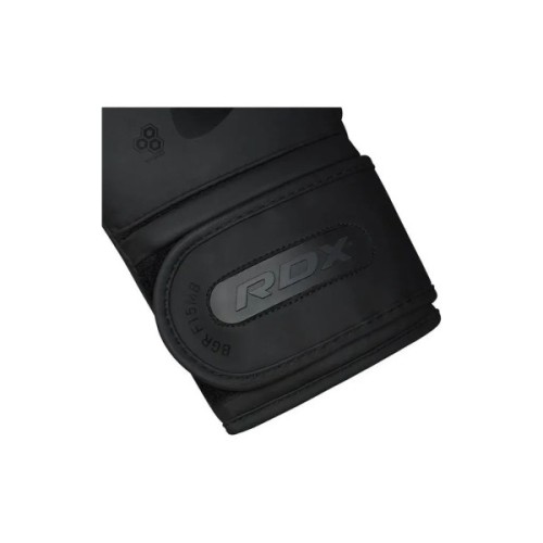 Боксерські рукавички RDX F15 Noir Matte Black 12 унцій (BGR-F15MB-12oz)