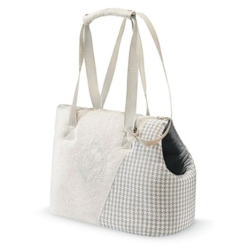 Переноска для тварин Chloe's Home Berlin екрю 43x27x17 см бежева (CLH5033)