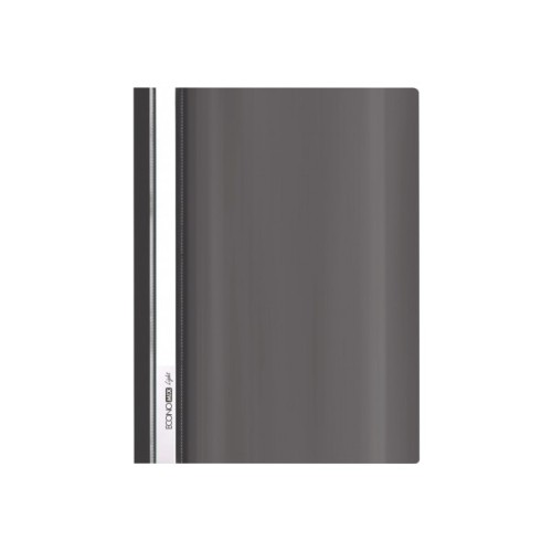 Папка-швидкозшивач Economix А4 Light без перфорації, чорна (E38503-01)